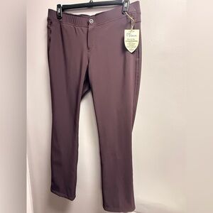NWT Kuhl Women's Frost Softshell Straight Leg Pants in Kalamata Size 14 Short